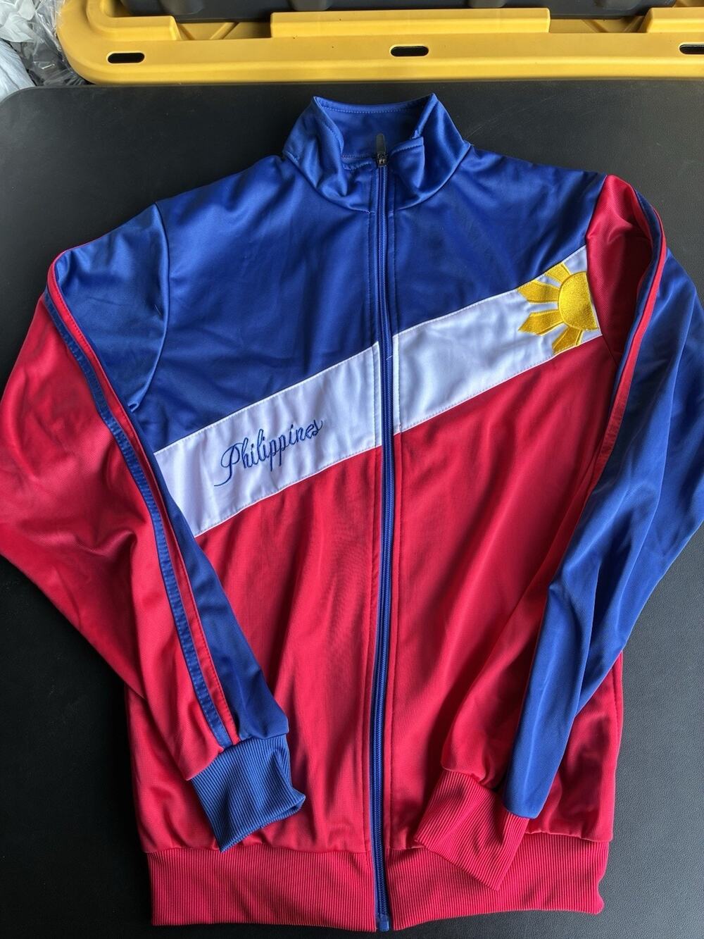 My Philippines Jacket Mens 3x Large Philippines Flag Track Full Zip All Over